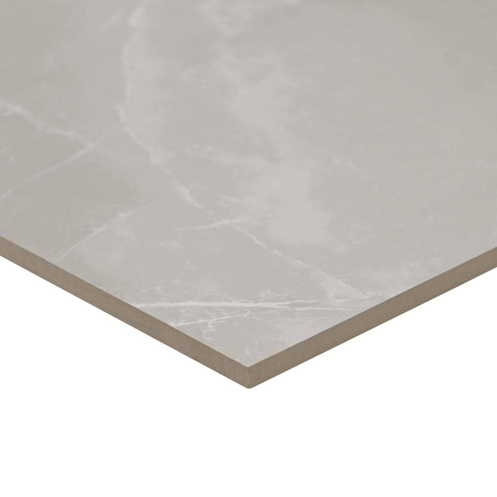Madison Celeste 24 in. x 24 in. Polished Porcelain Stone Look Floor and Wall Tile (16 sq. ft./Case) - Image 8