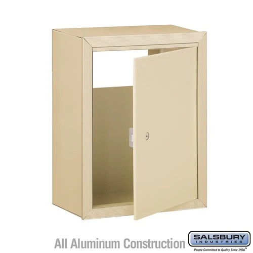 Mail Drop Receptacle - Sandstone - Secure Private Access