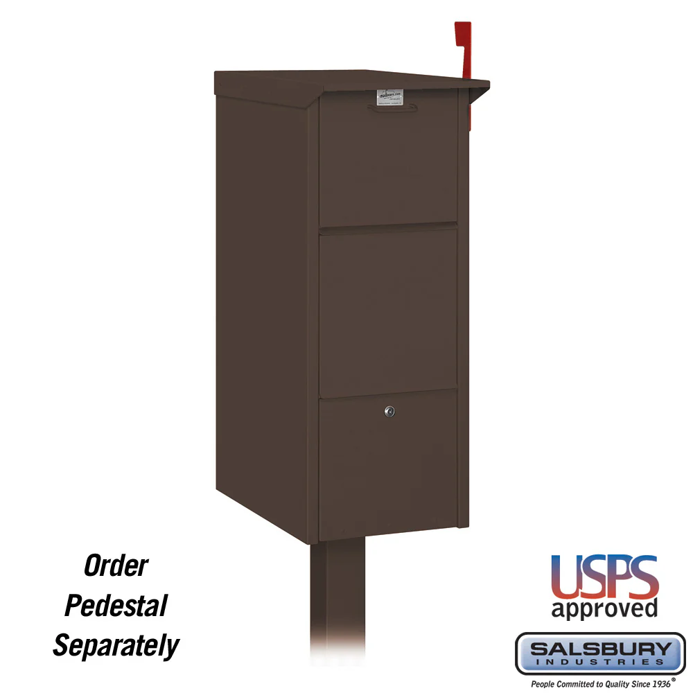 Mail Package Drop Box - Bronze, Secure and USPS Approved