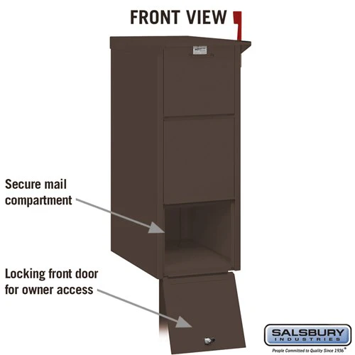 Mail Package Drop Box - Bronze, Secure and USPS Approved - Image 3