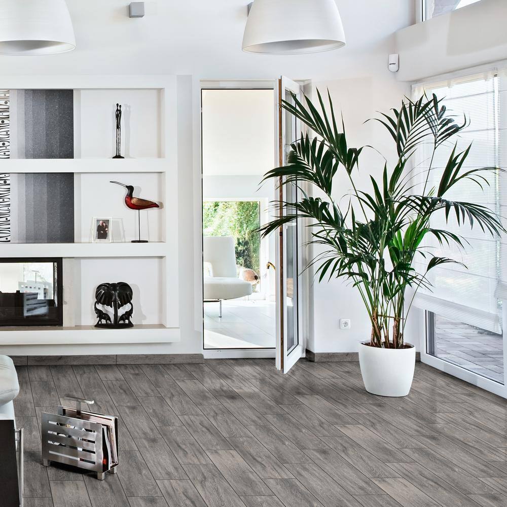 Mainstreet Grey 6 in. x 24 in. Matte Ceramic Floor and Wall Tile (17 sq. ft./Case) by MSI - Image 2