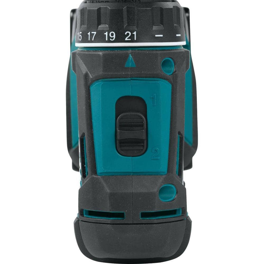 Makita 1.5Ah 18V LXT Lithium‑Ion Compact Cordless 1/2 in. Driver‑Drill Kit (XFD10SY) - Image 3