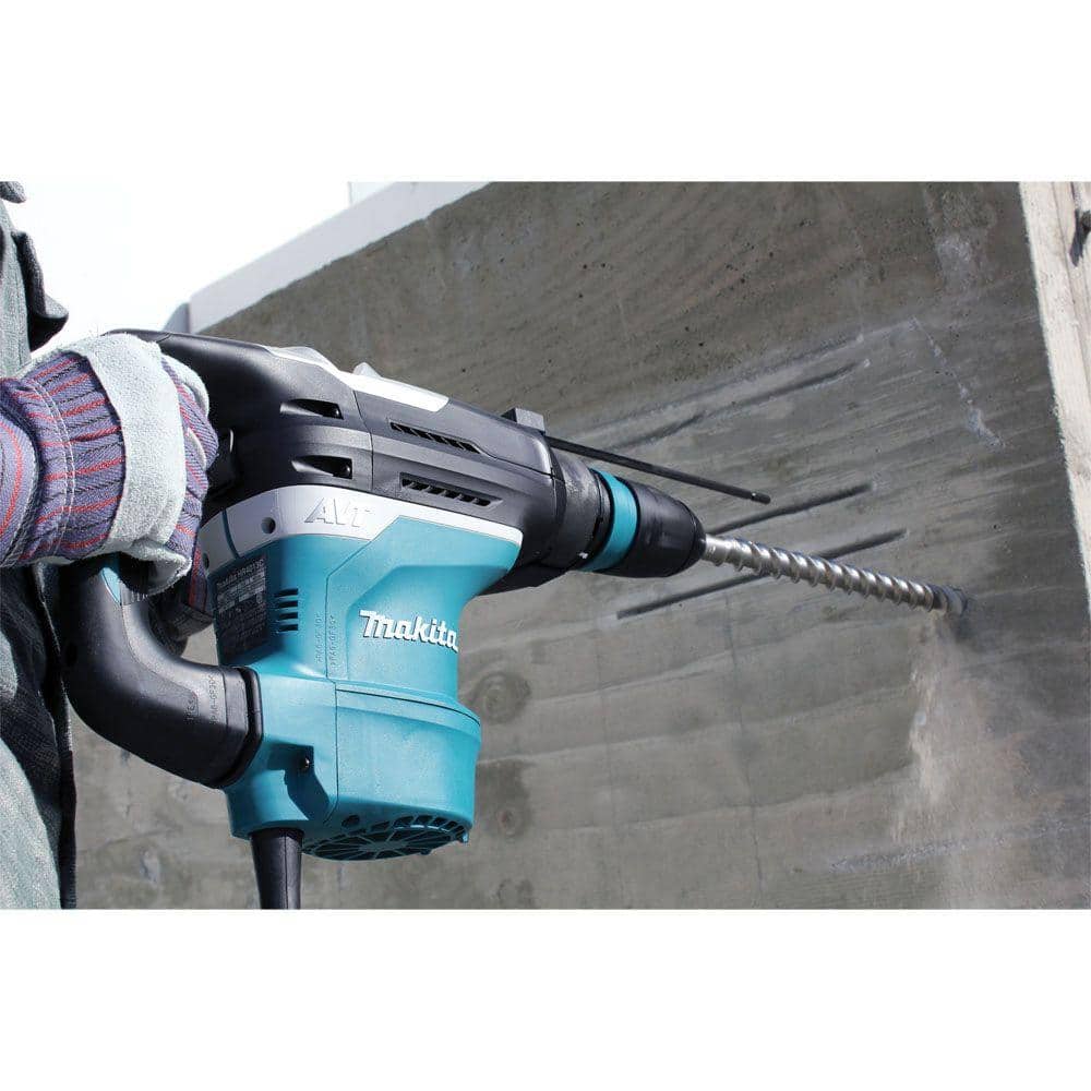 Makita 11 Amp 1-9/16 in. Corded SDS-MAX Conrete/Masonry AVT (Anti-Vibration Technology) Rotary Hammer Drill with Hard Case - Image 15