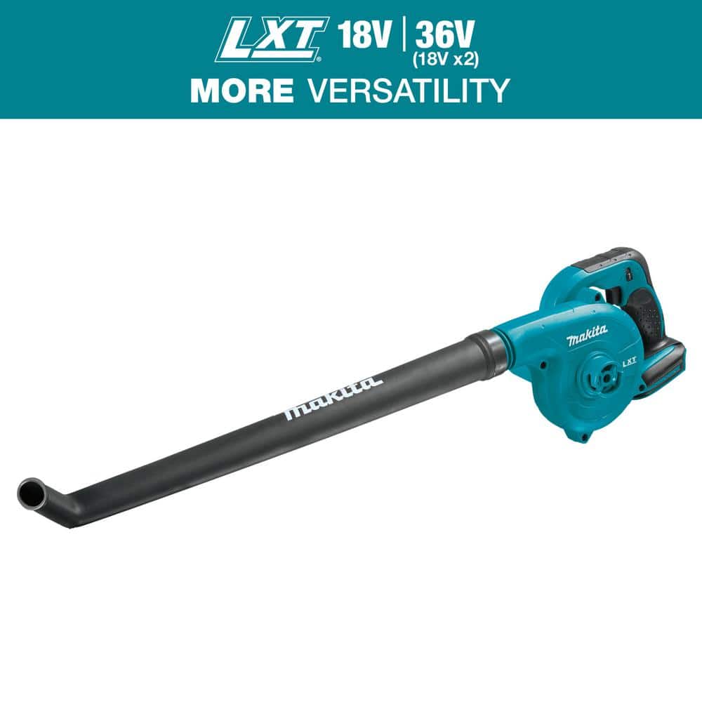 Makita 116 MPH 91 CFM 18V LXT Lithium‑Ion Cordless Floor Blower (Tool‑Only)