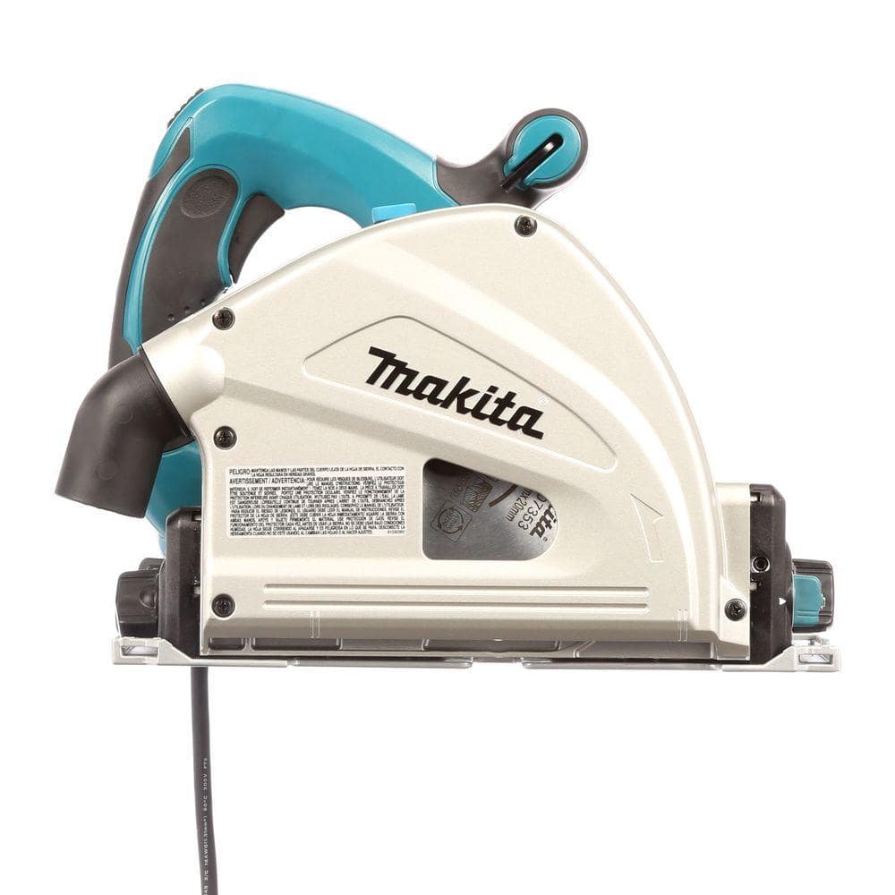 Makita 12 Amp 6-1/2 in. Plunge Circular Saw with Guide Rail Connector Kit - Image 3