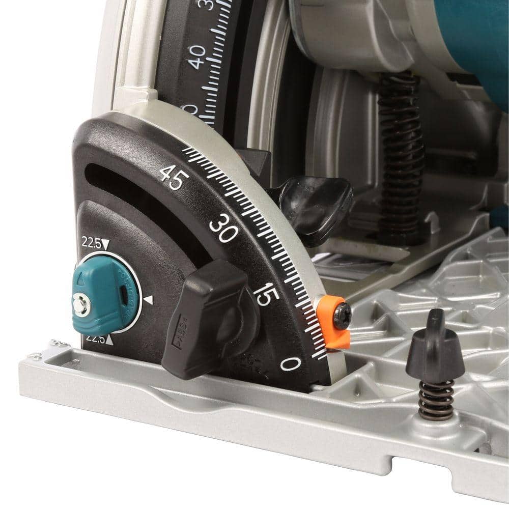 Makita 12 Amp 6-1/2 in. Plunge Circular Saw with Guide Rail Connector Kit - Image 5