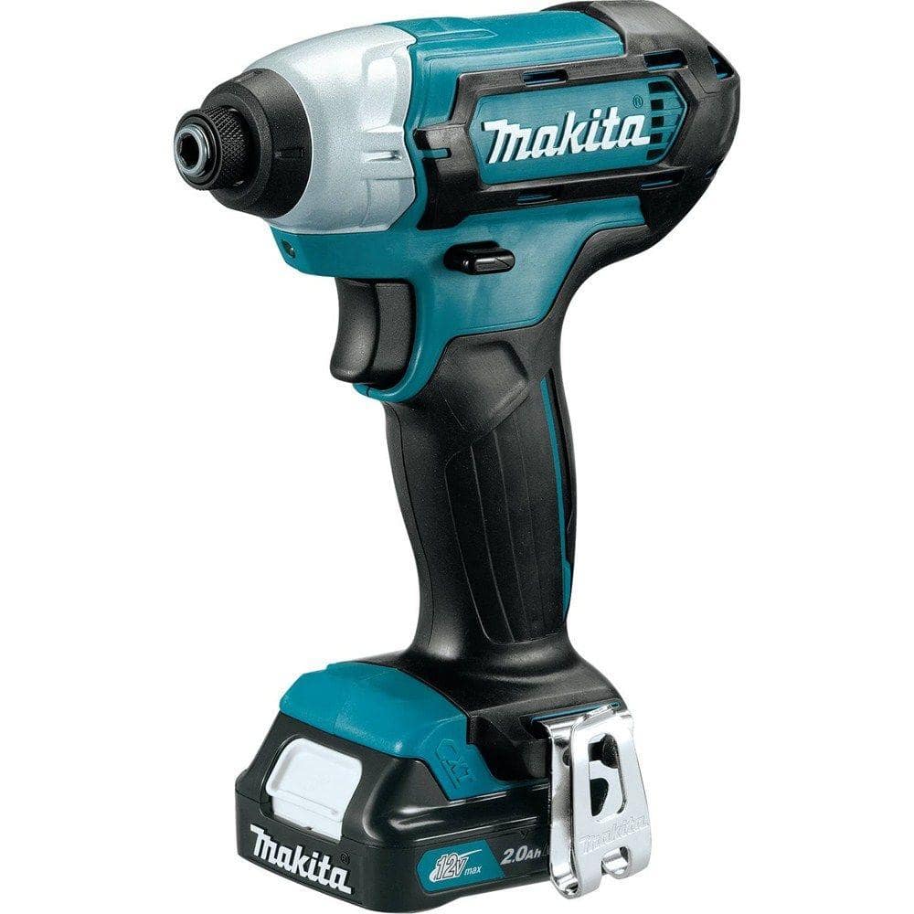 Makita 12V max CXT Lithium‑Ion 1/4 in. Cordless Impact Driver Kit with (2) 2.0Ah Batteries, Charger & Hard Case - Image 4