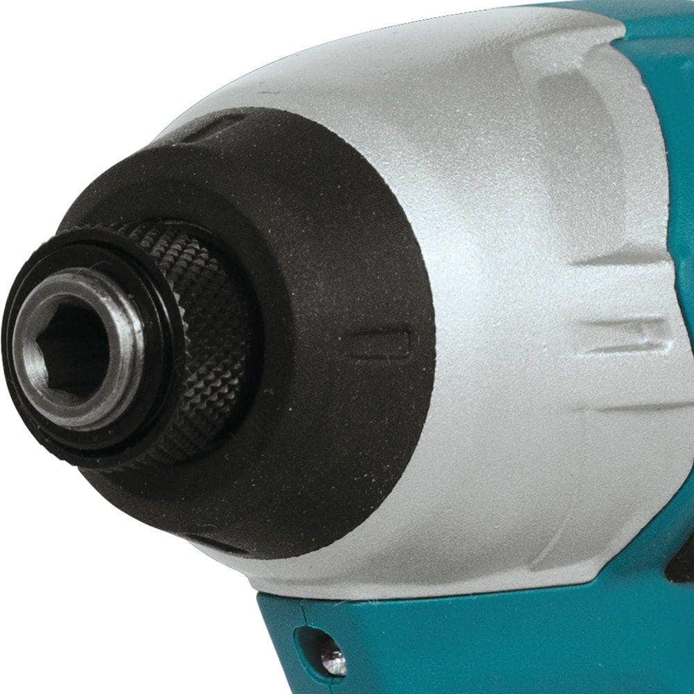 Makita 12V max CXT Lithium‑Ion 1/4 in. Cordless Impact Driver Kit with (2) 2.0Ah Batteries, Charger & Hard Case - Image 6