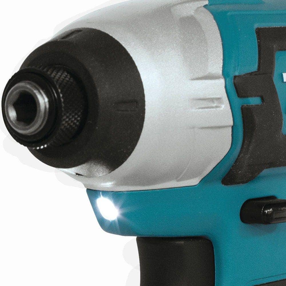 Makita 12V max CXT Lithium‑Ion 1/4 in. Cordless Impact Driver Kit with (2) 2.0Ah Batteries, Charger & Hard Case - Image 7