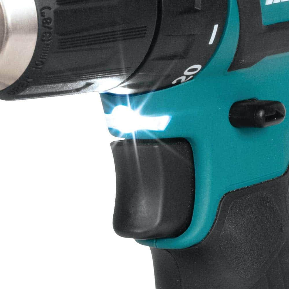 Makita 12V max CXT Lithium‑Ion 3/8 in. Brushless Cordless Hammer Driver‑Drill, Tool Only (PH05Z) - Image 2