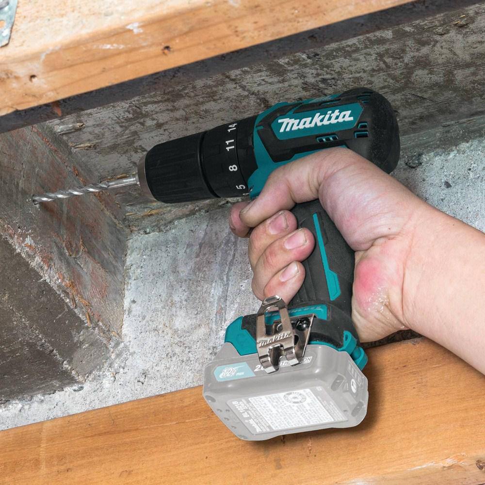 Makita 12V max CXT Lithium‑Ion 3/8 in. Brushless Cordless Hammer Driver‑Drill, Tool Only (PH05Z) - Image 8