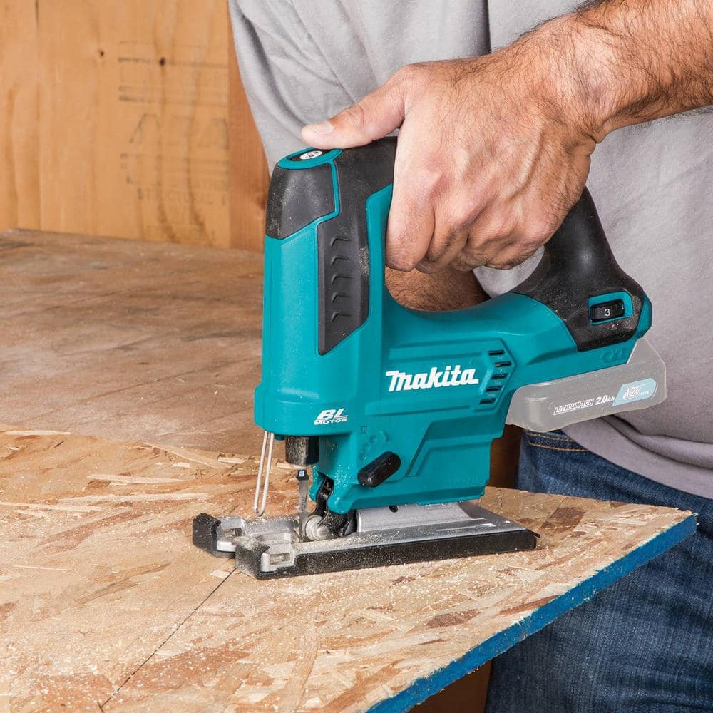 Makita 12V max CXT Lithium‑Ion Brushless Cordless Top Handle Jig Saw (Tool Only) - Image 7