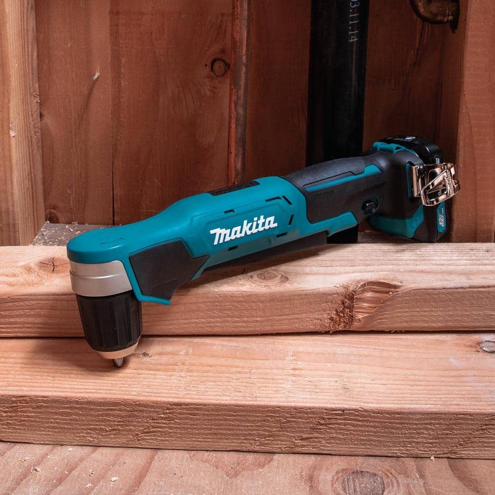 Makita 12V max CXT Lithium‑Ion Cordless 3/8 in. Right Angle Drill Kit (2.0 Ah) - Image 5