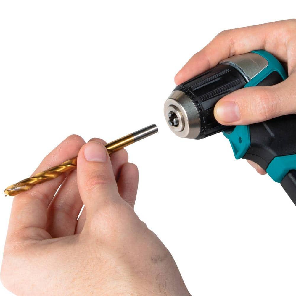 Makita 12V max CXT Lithium‑Ion Cordless 3/8 in. Right Angle Drill Kit (2.0 Ah) - Image 6