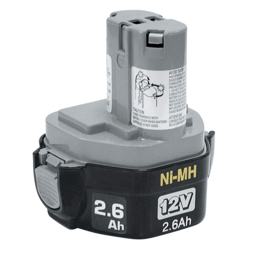 Makita 12V Ni-MH 2.6Ah Battery, Pod Style (193157-5)
