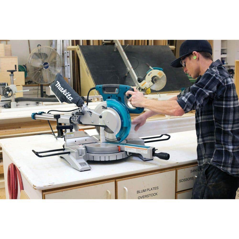 Makita 13 Amp 10 in. Slide Compound Miter Saw (LS1018) - Image 5