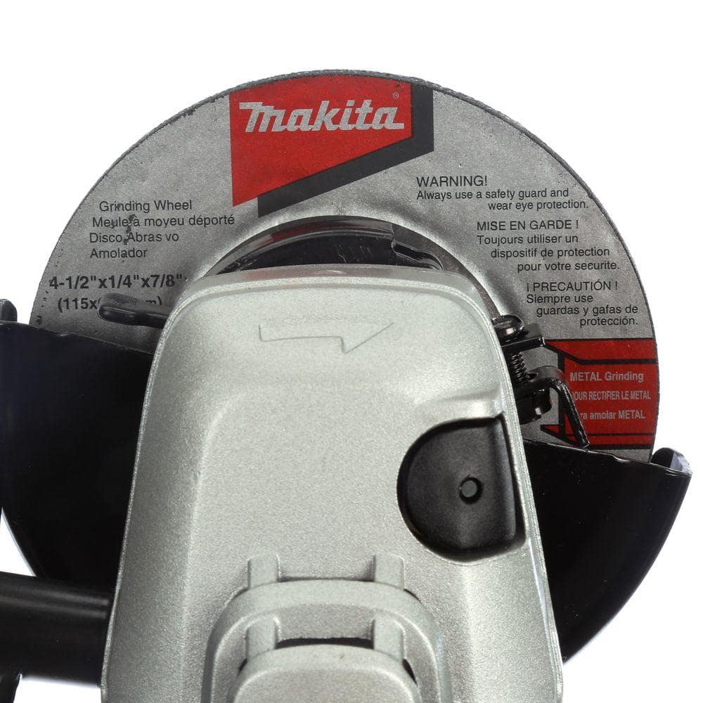 Makita 13 Amp 4-1/2 in. Corded SJS High-Power Angle Grinder - Image 8