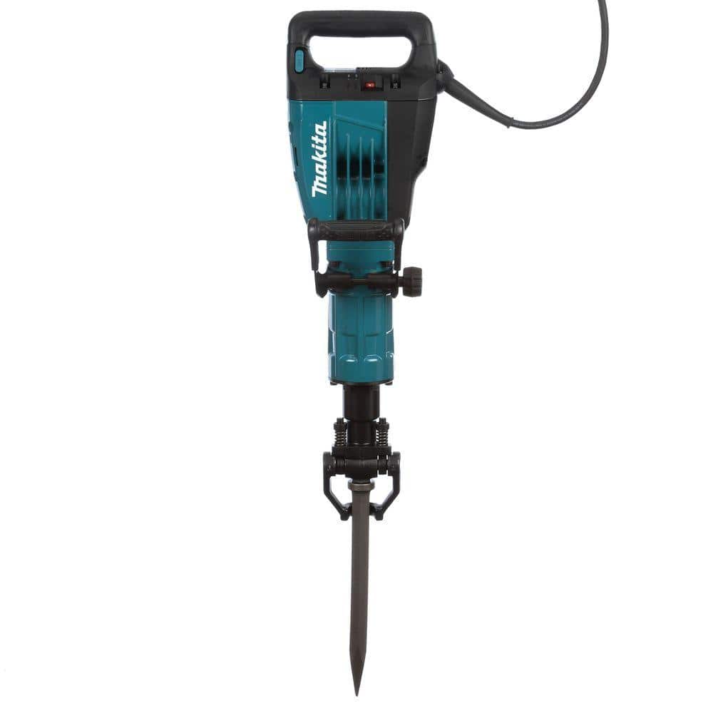 Makita 14 Amp 1-1/8 in. Hex Corded Variable Speed 35 lb. Demolition Hammer w/ Soft Start, LED, (1) Bull Point and Hard Case - Image 4