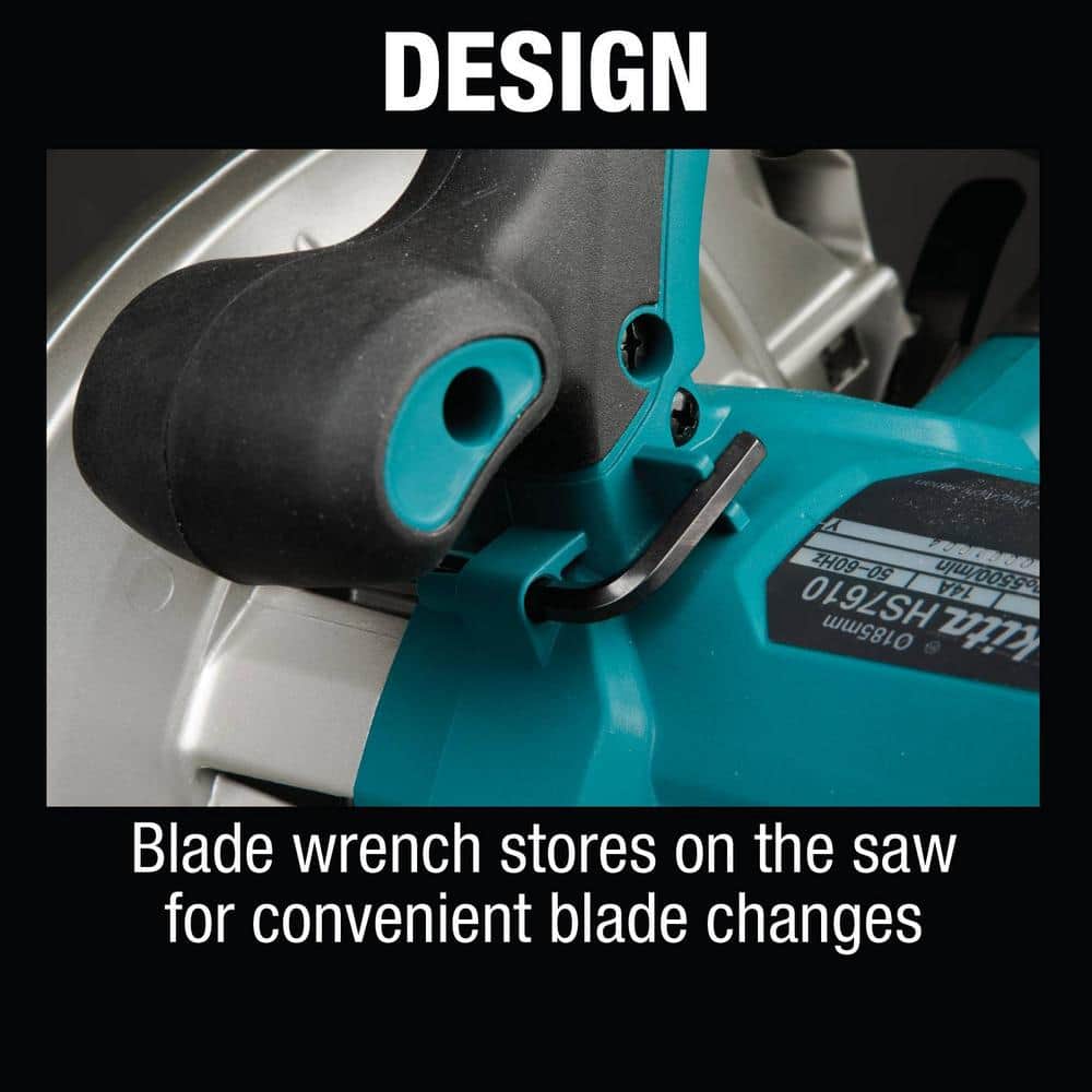 Makita 14 Amp 7-1/4 in. Corded Circular Saw (HS7610) - Image 5