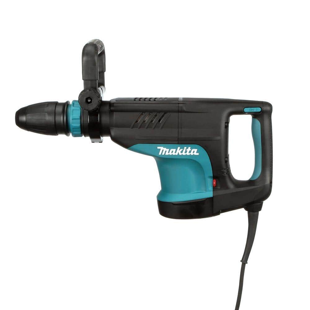 Makita 14 Amp SDS-MAX Corded Variable Speed 20 lb. Demolition Hammer w/ Soft Start, Side Handle, Bull Point and Hard Case - Image 2