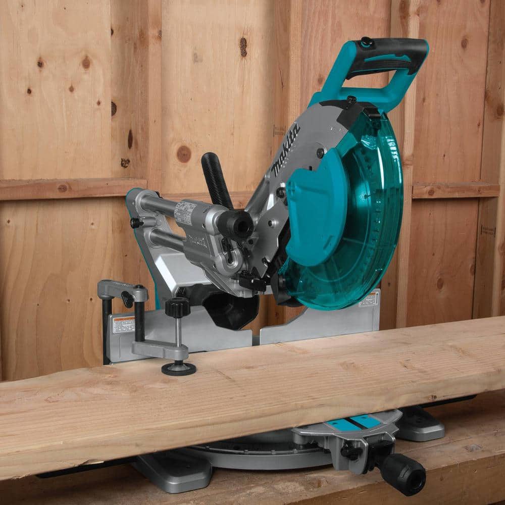 Makita 15 Amp 10 in. Dual Bevel Sliding Compound Miter Saw with Laser - Image 11