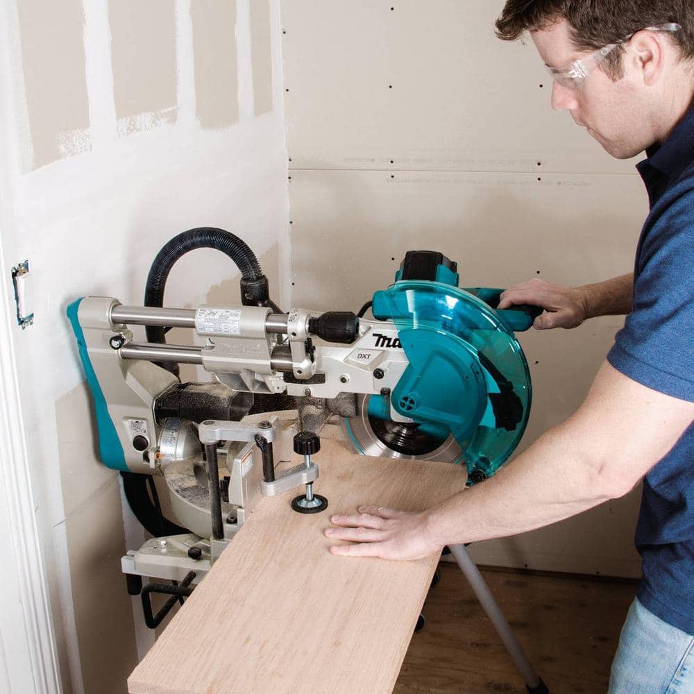 Makita 15 Amp 10 in. Dual Bevel Sliding Compound Miter Saw with Laser - Image 14