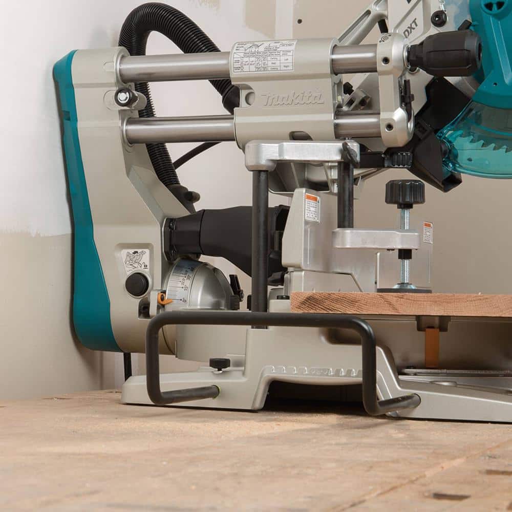 Makita 15 Amp 10 in. Dual‑Bevel Sliding Compound Miter Saw with Laser and Stand, LS1019LX - Image 4