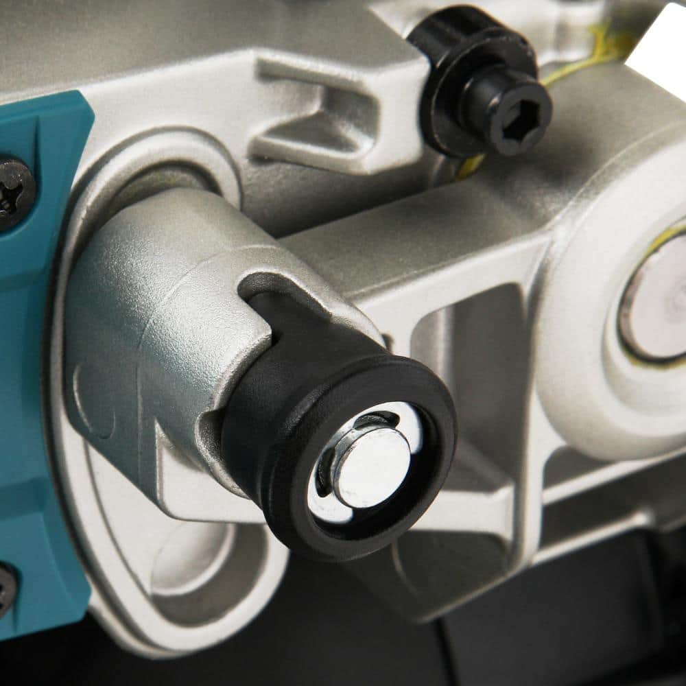 Makita 15 Amp 10 in. Dual Bevel Sliding Compound Miter Saw with Laser + Bonus Pneumatic 16-Gauge, 2-1/2 in. Finish Nailer - Image 3