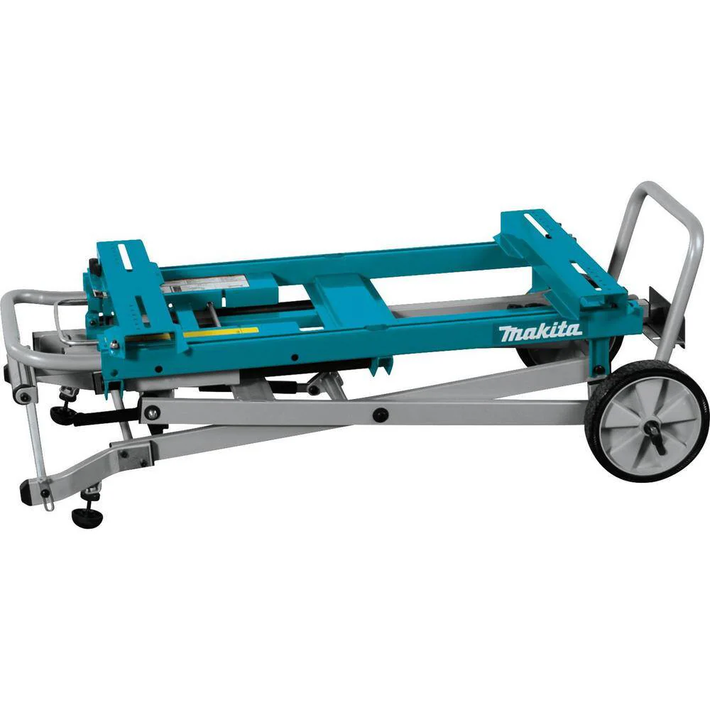 Makita 15-Amp 12 in. Dual-Bevel Sliding Compound Miter Saw with Laser and Portable Rise Miter Saw Stand, LS1219L + WST05 - Image 3