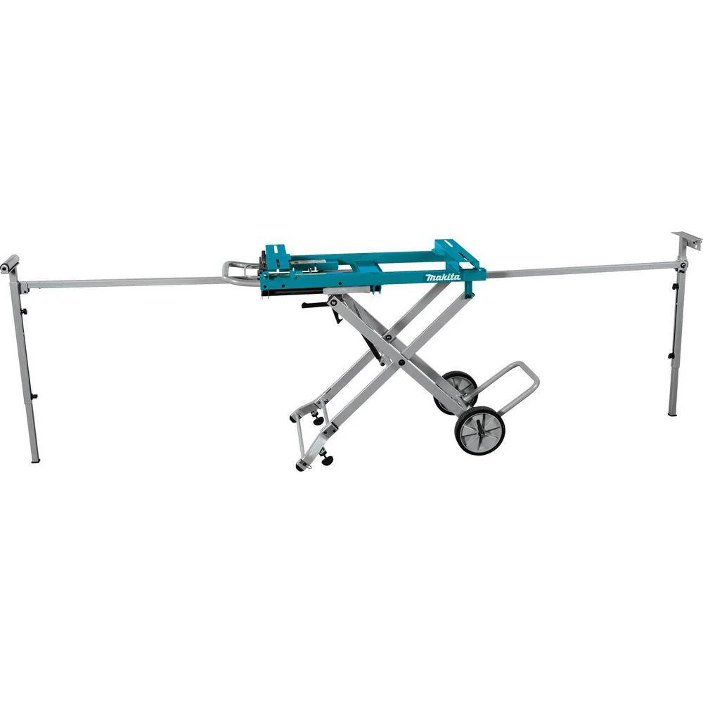 Makita 15-Amp 12 in. Dual-Bevel Sliding Compound Miter Saw with Laser and Portable Rise Miter Saw Stand, LS1219L + WST05 - Image 4