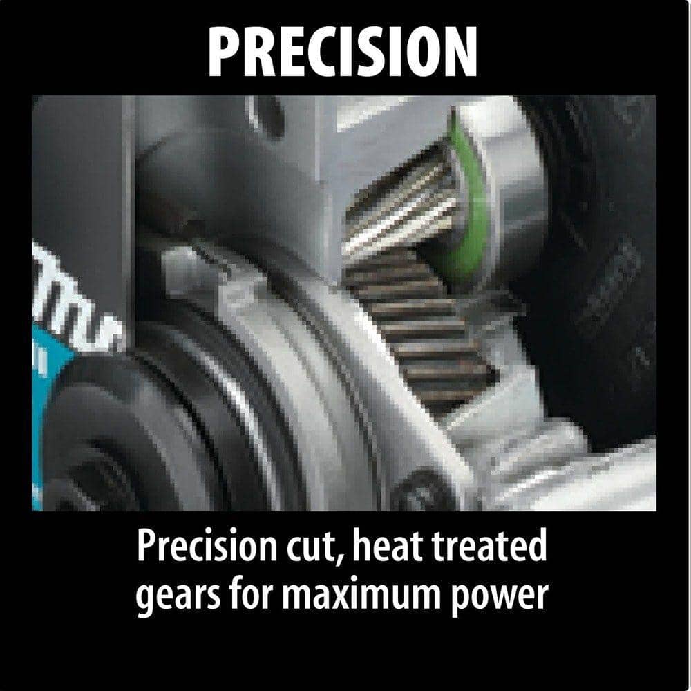 Makita 15 Amp 7-1/4 in. Corded Lightweight Magnesium Circular Saw with LED Light, Dust Blower, 24T Carbide blade, Hard Case - Image 12