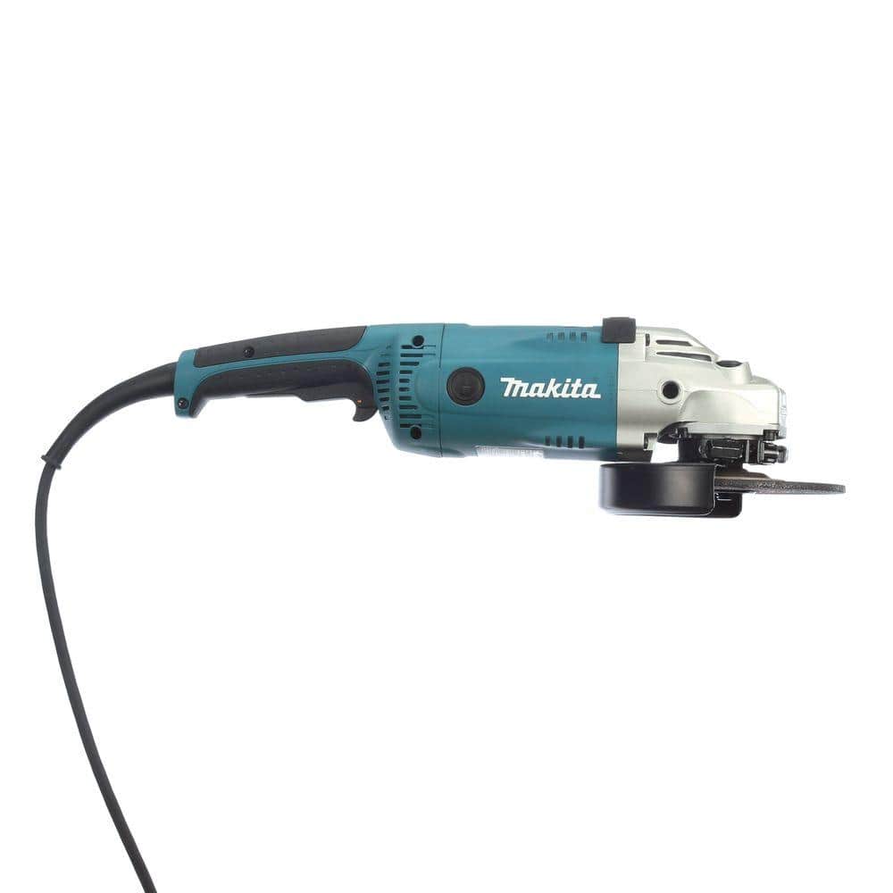 Makita 15 Amp 7 in. Corded Angle Grinder with Grinding wheel, Side handle and Wheel Guard - Image 4