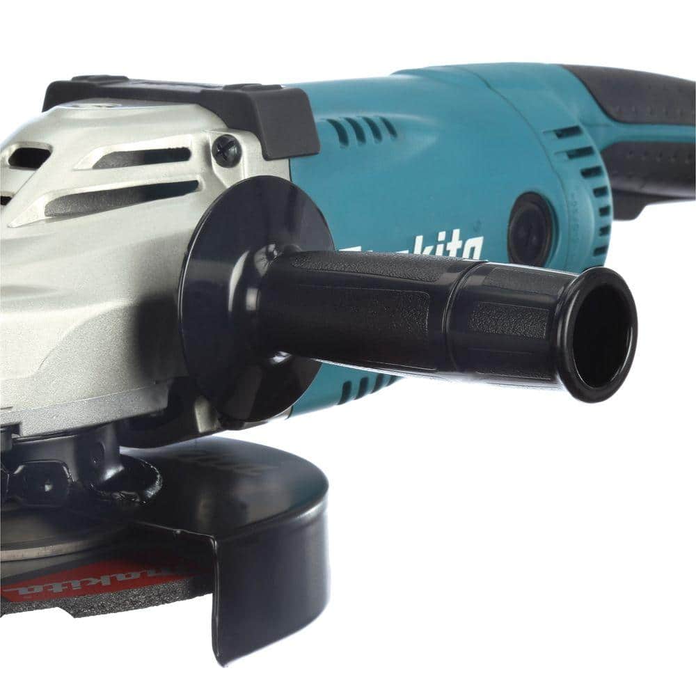 Makita 15 Amp 7 in. Corded Angle Grinder with Grinding wheel, Side handle and Wheel Guard - Image 6