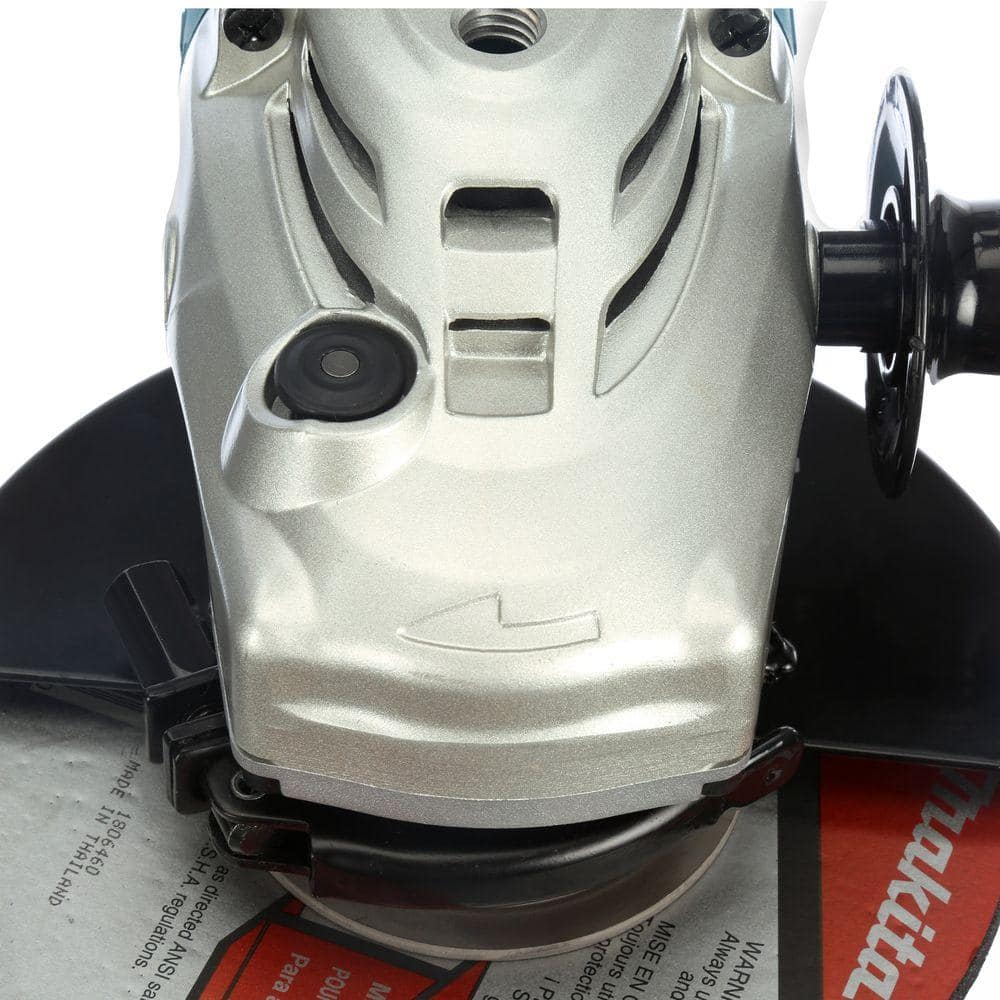Makita 15 Amp 7 in. Corded Angle Grinder with Grinding wheel, Side handle and Wheel Guard - Image 7