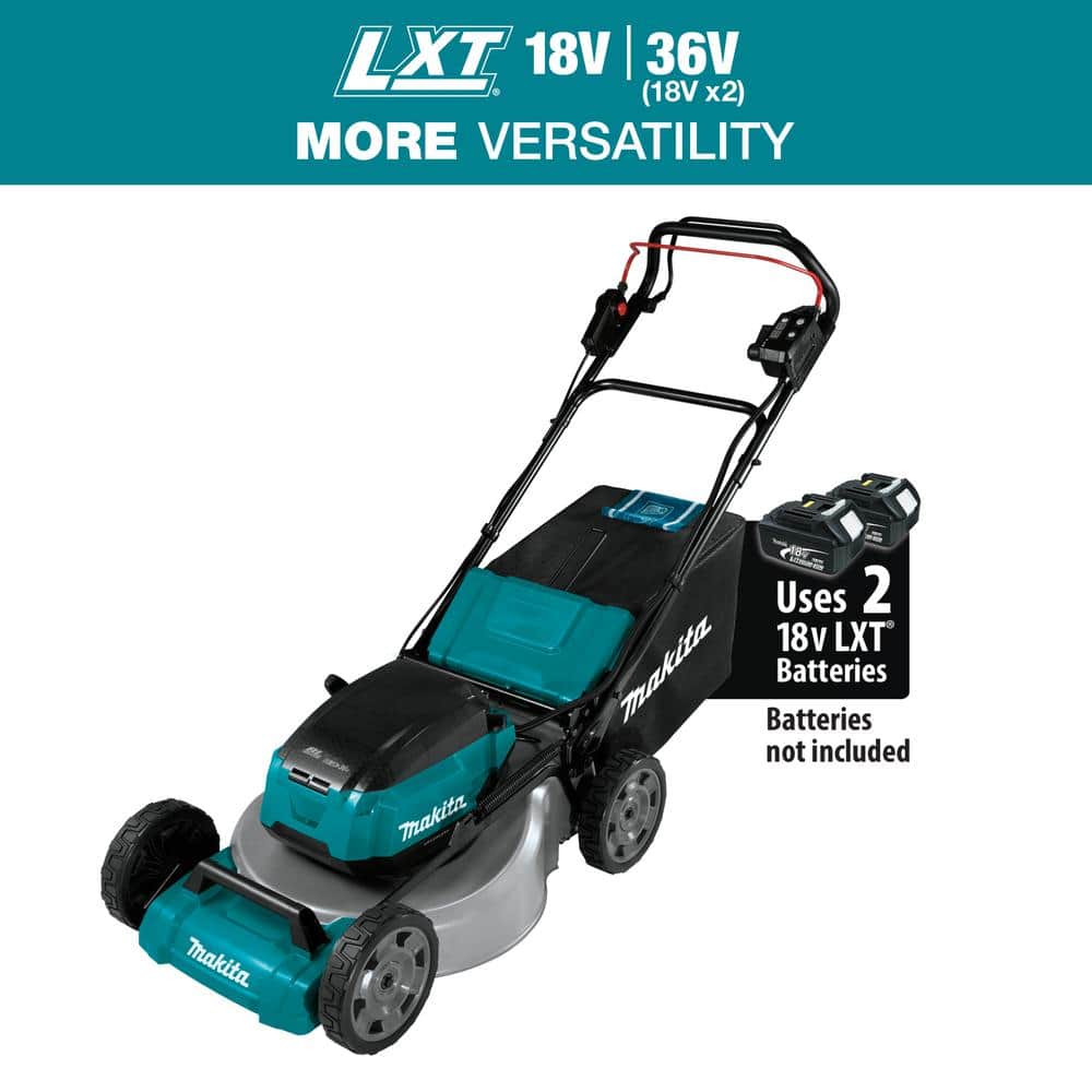 Makita 18 in. 18V X2 (36V) LXT Lithium‑Ion Cordless Self‑Propelled Walk‑Behind Lawn Mower, Tool Only (XML06Z)