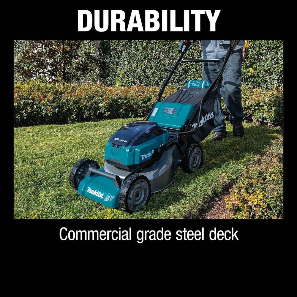 Makita 18 in. 18V X2 (36V) LXT Lithium‑Ion Cordless Self‑Propelled Walk‑Behind Lawn Mower, Tool Only (XML06Z) - Image 8