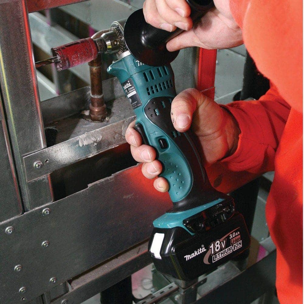 Makita 18-Volt LXT Lithium-Ion 3/8 in. Cordless Angle Drill (Tool-Only) - Image 2
