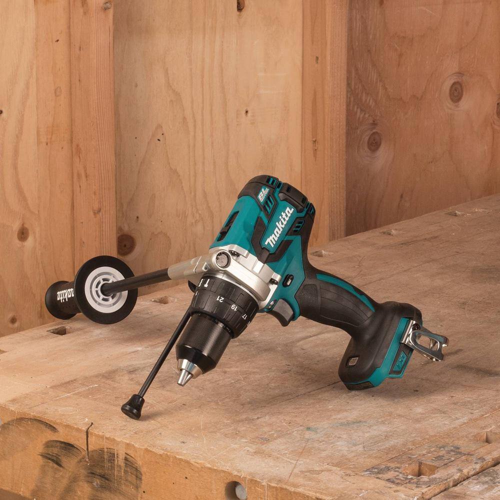 Makita 18-Volt LXT Lithium-Ion Brushless Cordless 1/2 in. XPT Hammer Drill/Driver (Tool-Only) - Image 2
