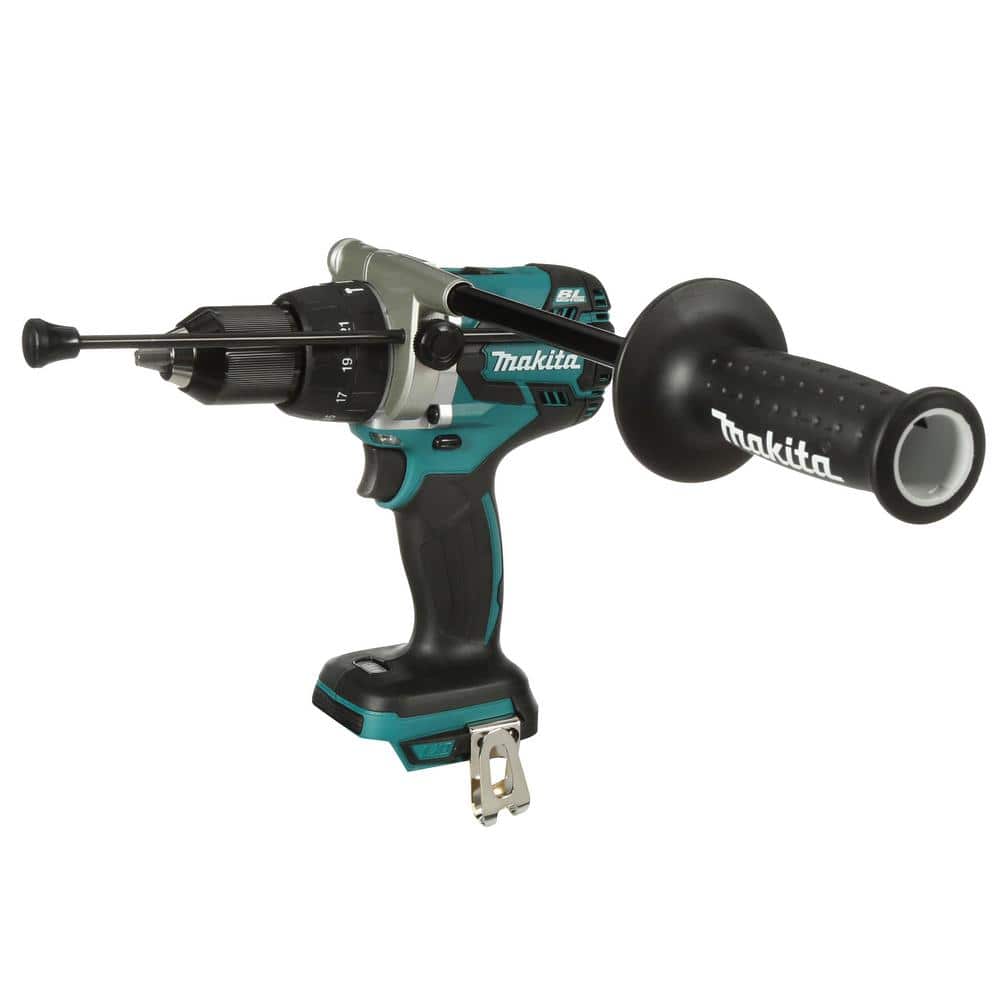 Makita 18-Volt LXT Lithium-Ion Brushless Cordless 1/2 in. XPT Hammer Drill/Driver (Tool-Only) - Image 3