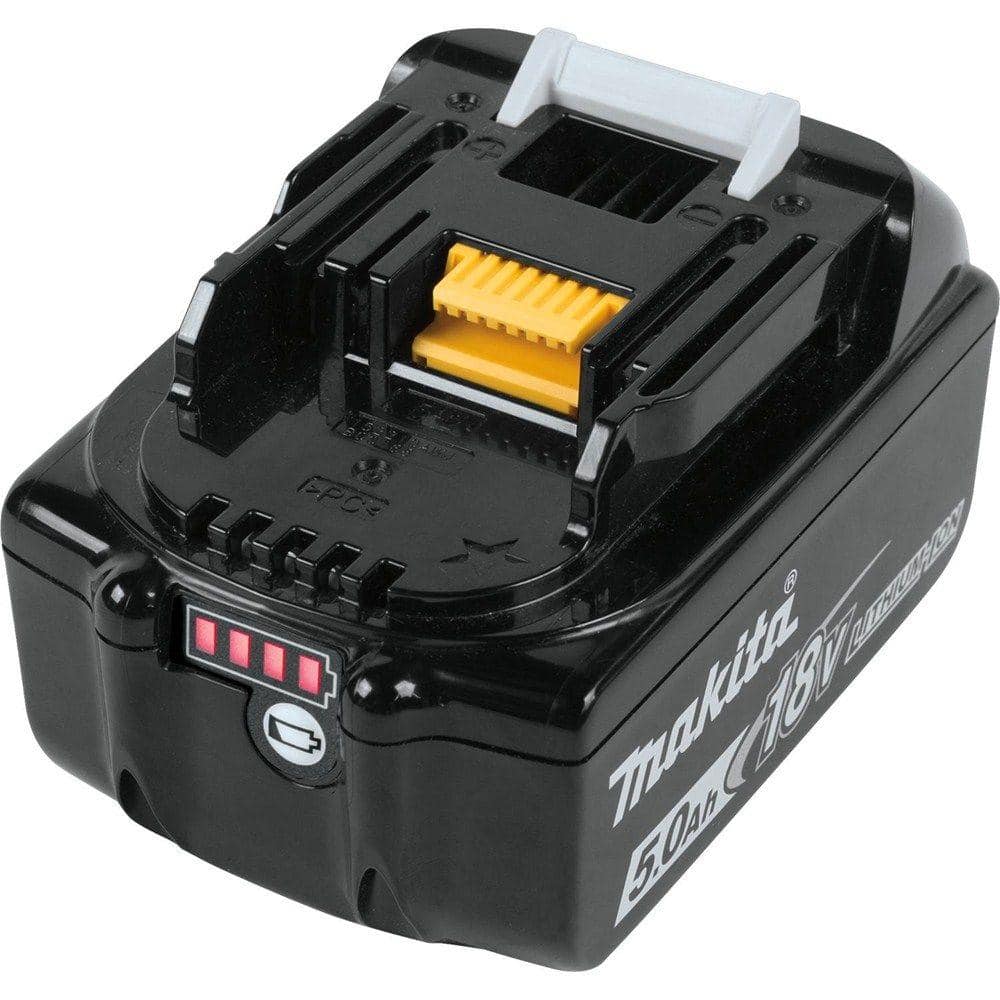 Makita 18V 5.0Ah LXT Lithium‑Ion Battery and Rapid Charger Starter Pack (BL1850B + DC18RC) - Image 7