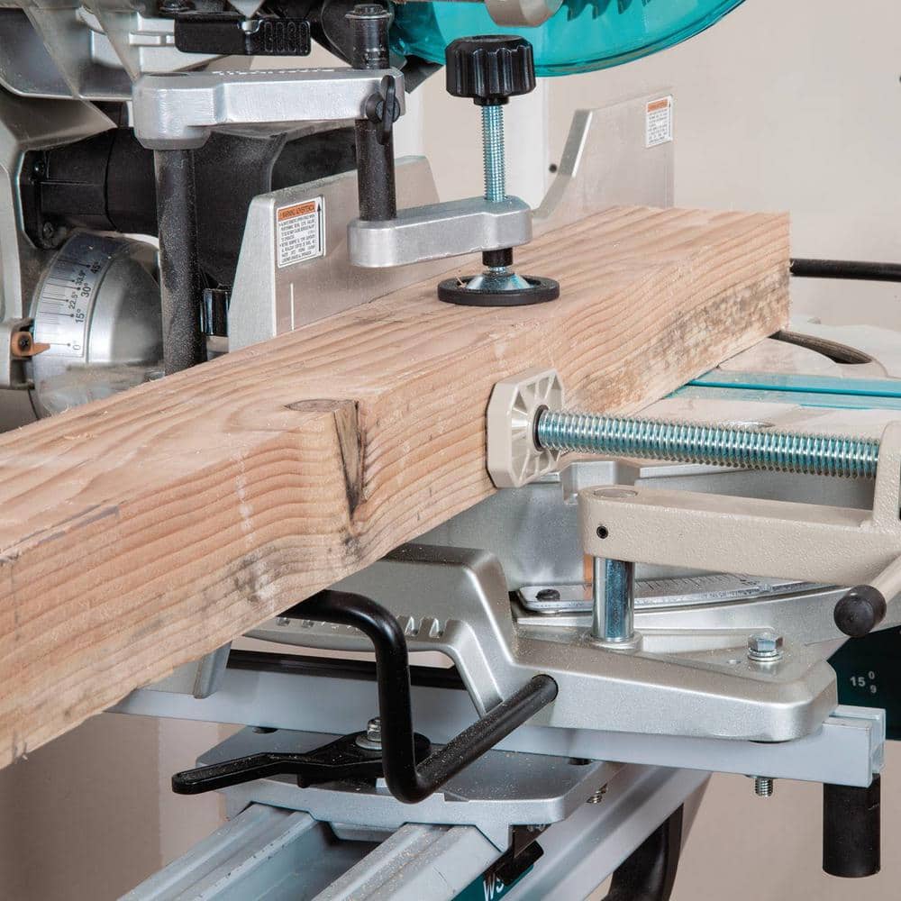 Makita 18V 5.0Ah X2 LXT Lithium‑Ion (36V) Brushless Cordless 10 in. Dual‑Bevel Sliding Compound Miter Saw with Laser Kit - Image 6