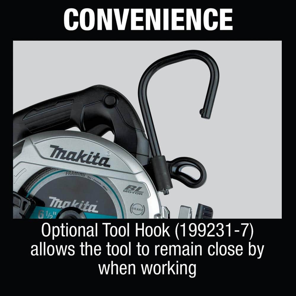 Makita 18V 6-1/2 in. LXT Sub-Compact Lithium-Ion Brushless Cordless Circular Saw (Tool Only) - Image 8