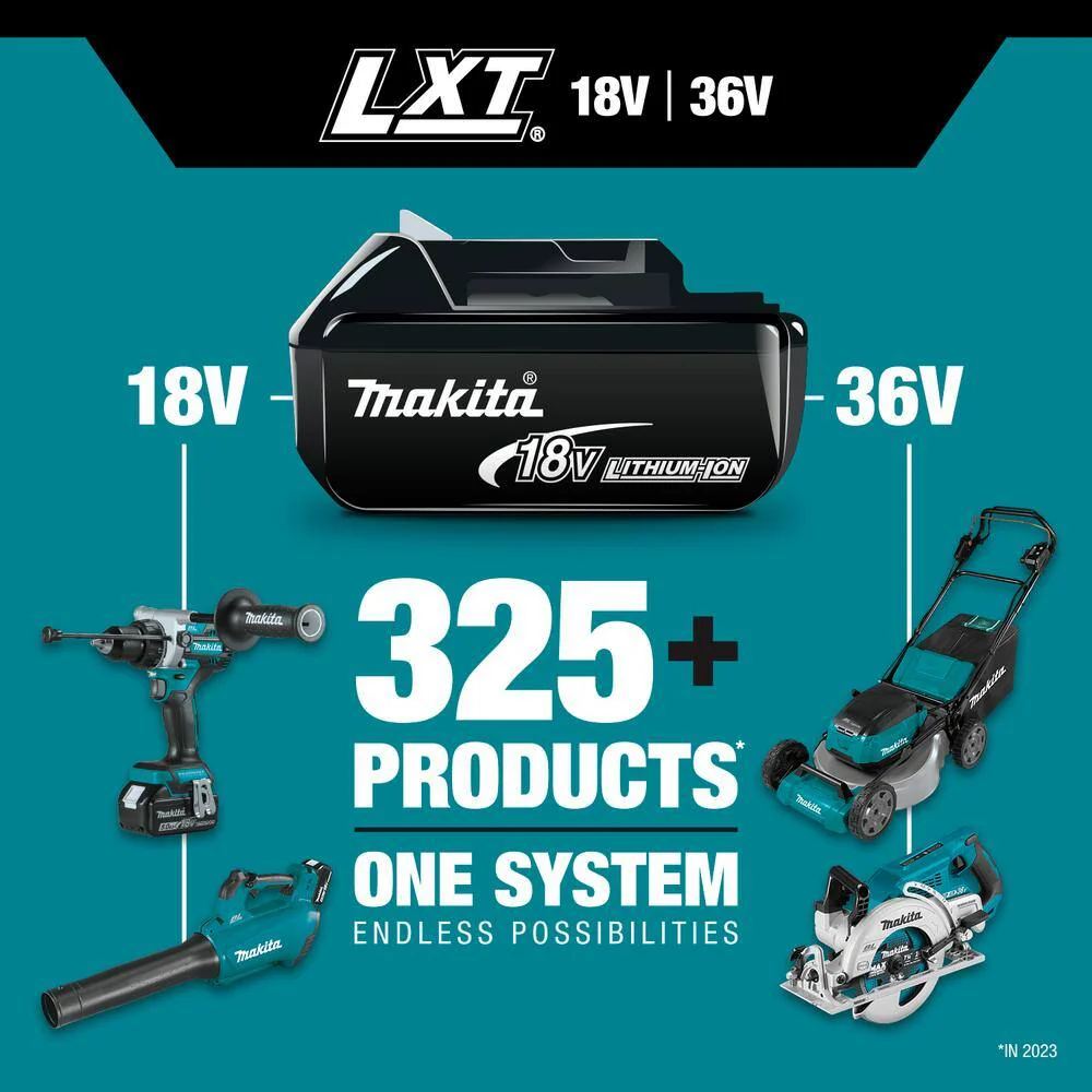 Makita 18V LXT 4.0Ah Battery and Rapid Optimum Charger Starter Pack with Bonus 18V LXT Cordless Multi-Tool (Tool Only) - Image 2