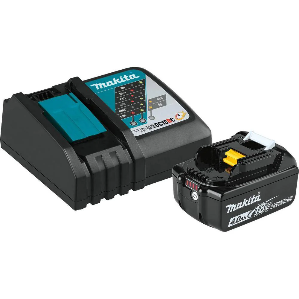 Makita 18V LXT 4.0Ah Battery & Rapid Optimum Charger Starter Pack with Bonus 18V LXT 5 in. Random Orbit Sander - Image 6