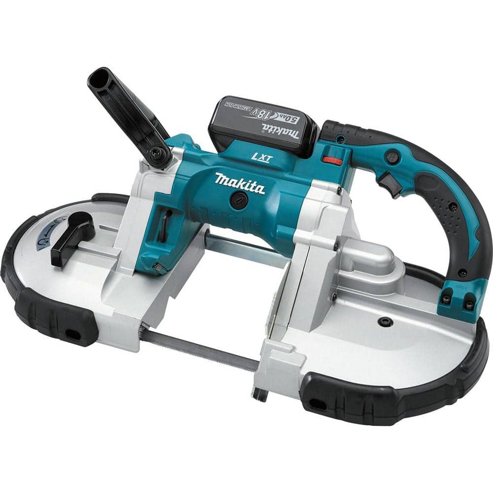 Makita 18V LXT 5.0Ah Lithium‑Ion Cordless Portable Band Saw Kit with Bonus 5.0Ah Battery Pack - Image 5