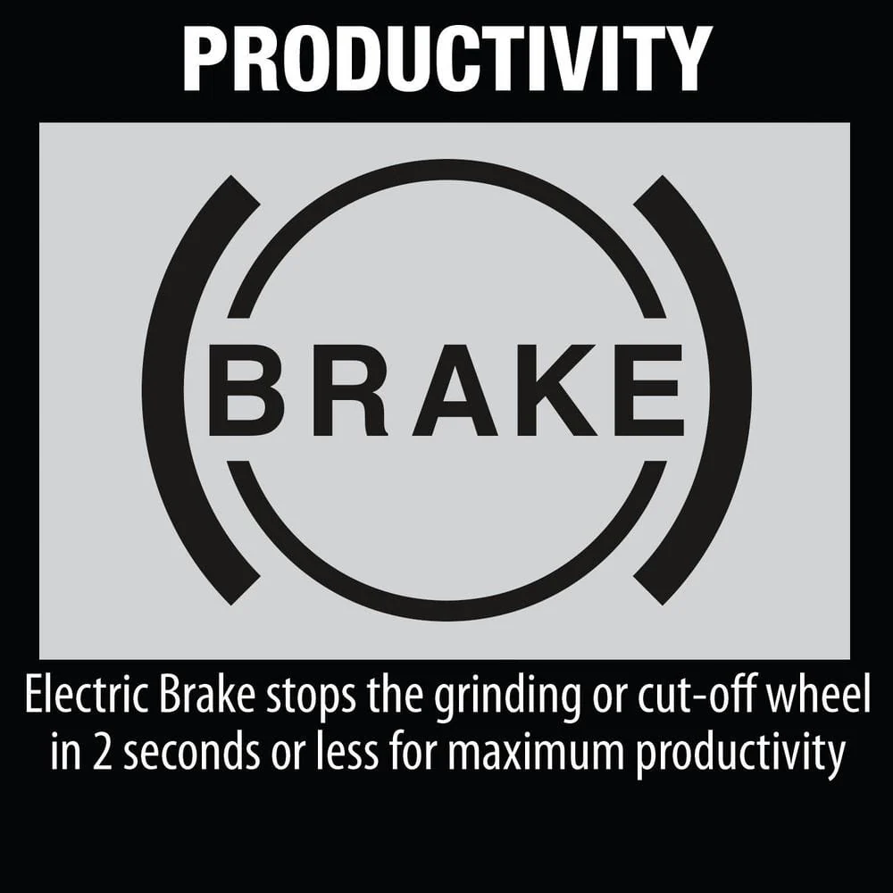 Makita 18V LXT Brushless 4-1/2 in./5 in. Cordless Cut-Off/Angle Grinder with Electric Brake, Tool Only (XAG16Z) - Image 2