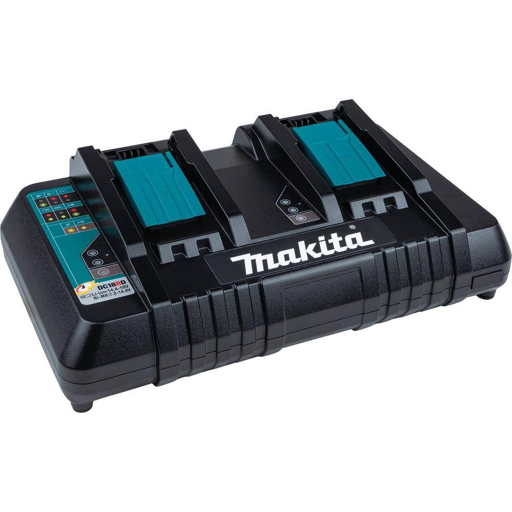 Makita 18V LXT Brushless 7‑Piece Cordless Combo Kit with 2x 5.0Ah Batteries, Dual‑Port Charger, Bag (XT707PT) - Image 4