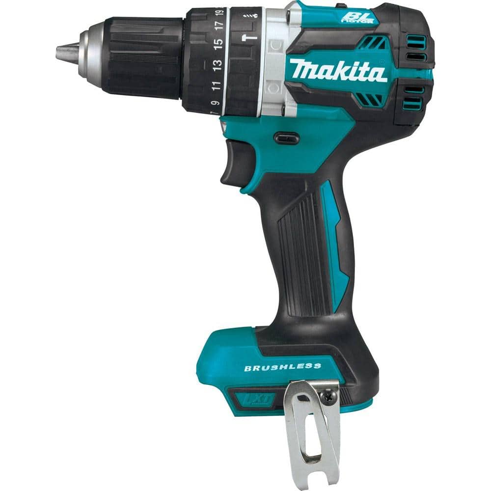 Makita 18V LXT Lithium‑Ion 1/2 in. Brushless Cordless Hammer Driver‑Drill, Tool Only (XPH12Z) - Image 3