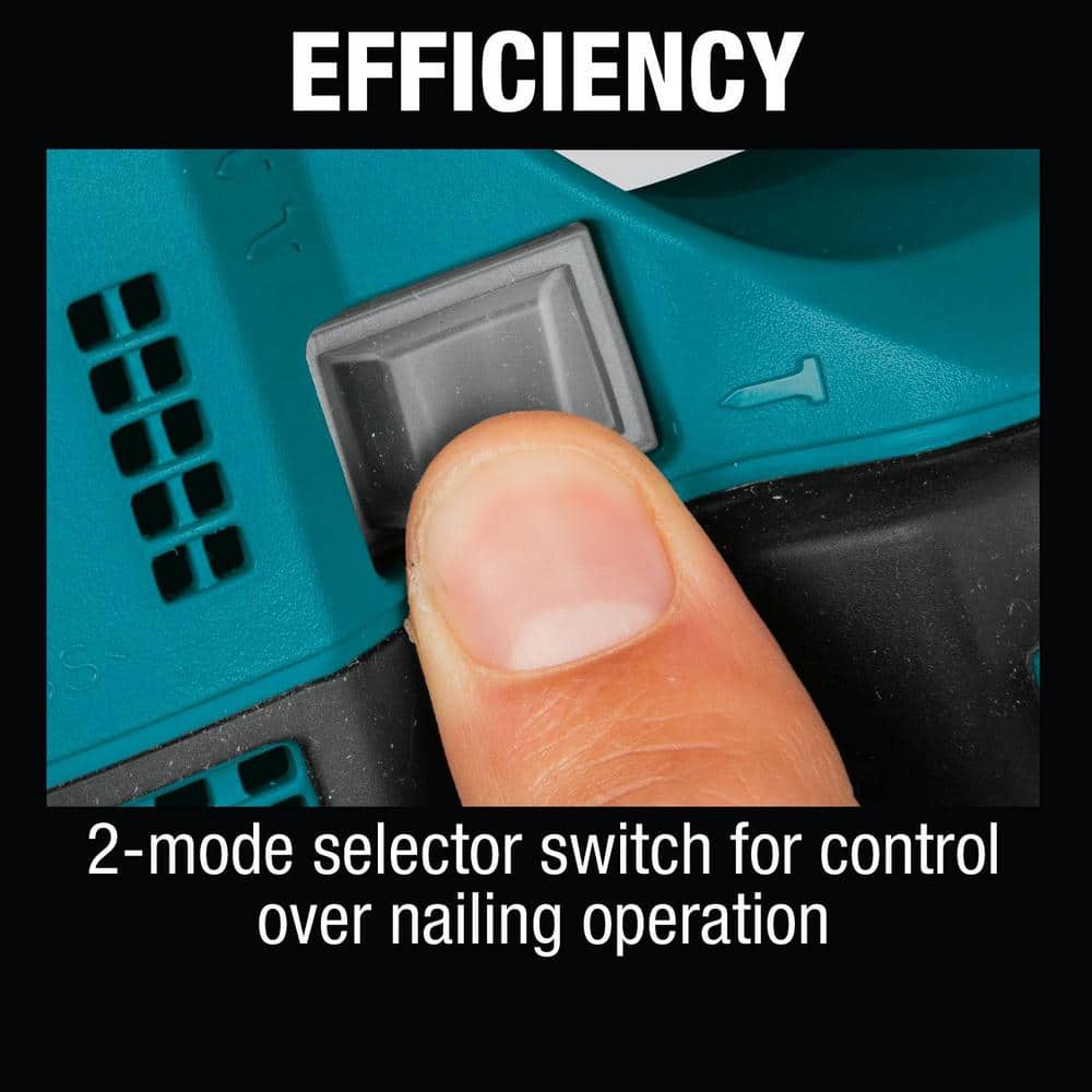 Makita 18V LXT Lithium-Ion 16-Gauge Cordless 2-1/2 in. Straight Finish Nailer (Tool Only) - Image 10