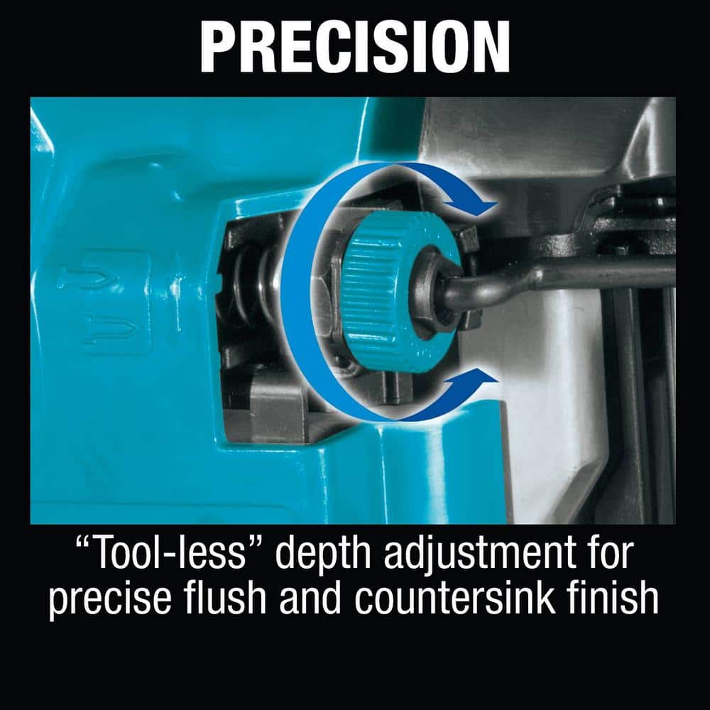 Makita 18V LXT Lithium-Ion 16-Gauge Cordless 2-1/2 in. Straight Finish Nailer (Tool Only) - Image 11